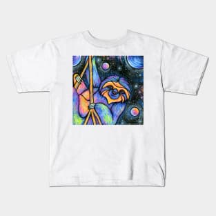 Space Sloth Kids T-Shirt